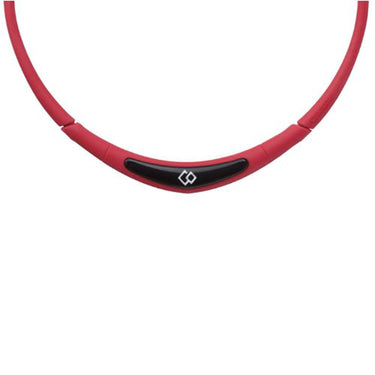 Trion:Z Colantotte Flex Neck Magnetic Necklace (Red, Medium)-Golf Tech