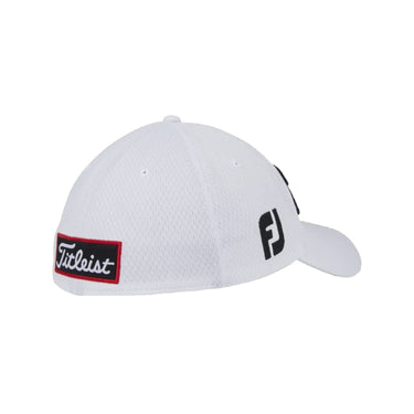 Titleist Golf Tour Elite Hat White/Black Extra Large/XXL-Golf Tech