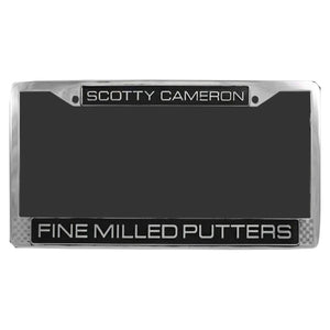 Scotty Cameron 'Fine Milled Putters' License Plate Frame-Golf Tech