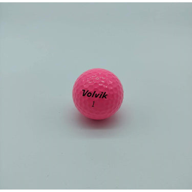 Volvik Vibe Pink Golf Balls-Golf Tech
