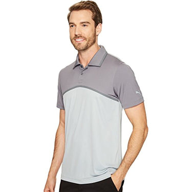 Puma Golf 2017 Men's Tailored Colorblock Polo-Golf Tech