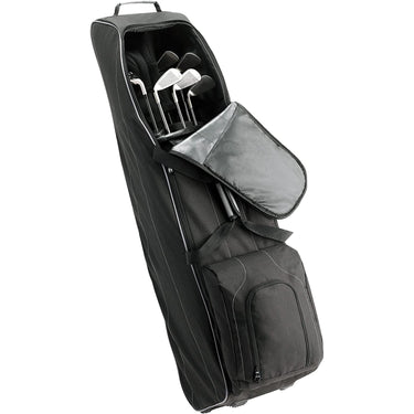 Bag Boy T-460 Golf Travel Cover for Airlines, Lightweight, Internal Compression Strap, Lockable Full Wrap-Around Zipper-Golf Tech