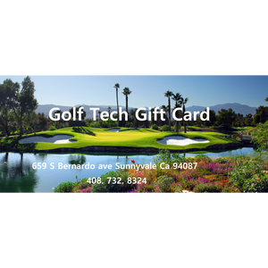 Golf Tech Gift Card-Golf Tech