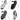 Miura VLS Lux Stand Bag Black Gray White