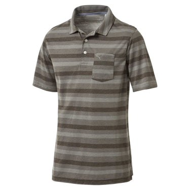 PUMA Men's 576133 Local Pro Polo Shirt, Medium, Pomegranate-Golf Tech