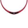 Trion:Z Colantotte Flex Neck Magnetic Necklace (Red, Large)-Golf Tech