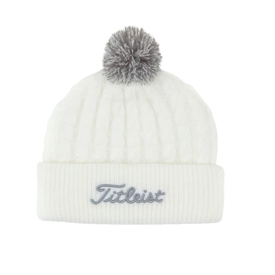 Titleist Golf Ladies Cable Knit Pom Pom Hat