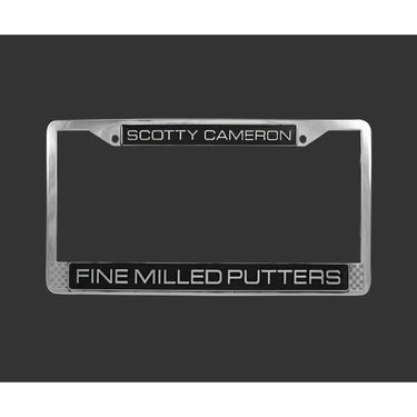 Scotty Cameron 'Fine Milled Putters' License Plate Frame-Golf Tech