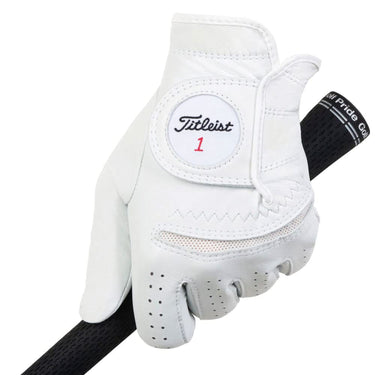 Titleist Perma-Soft Men's Regular Left Pearl , X-Large-Golf Tech