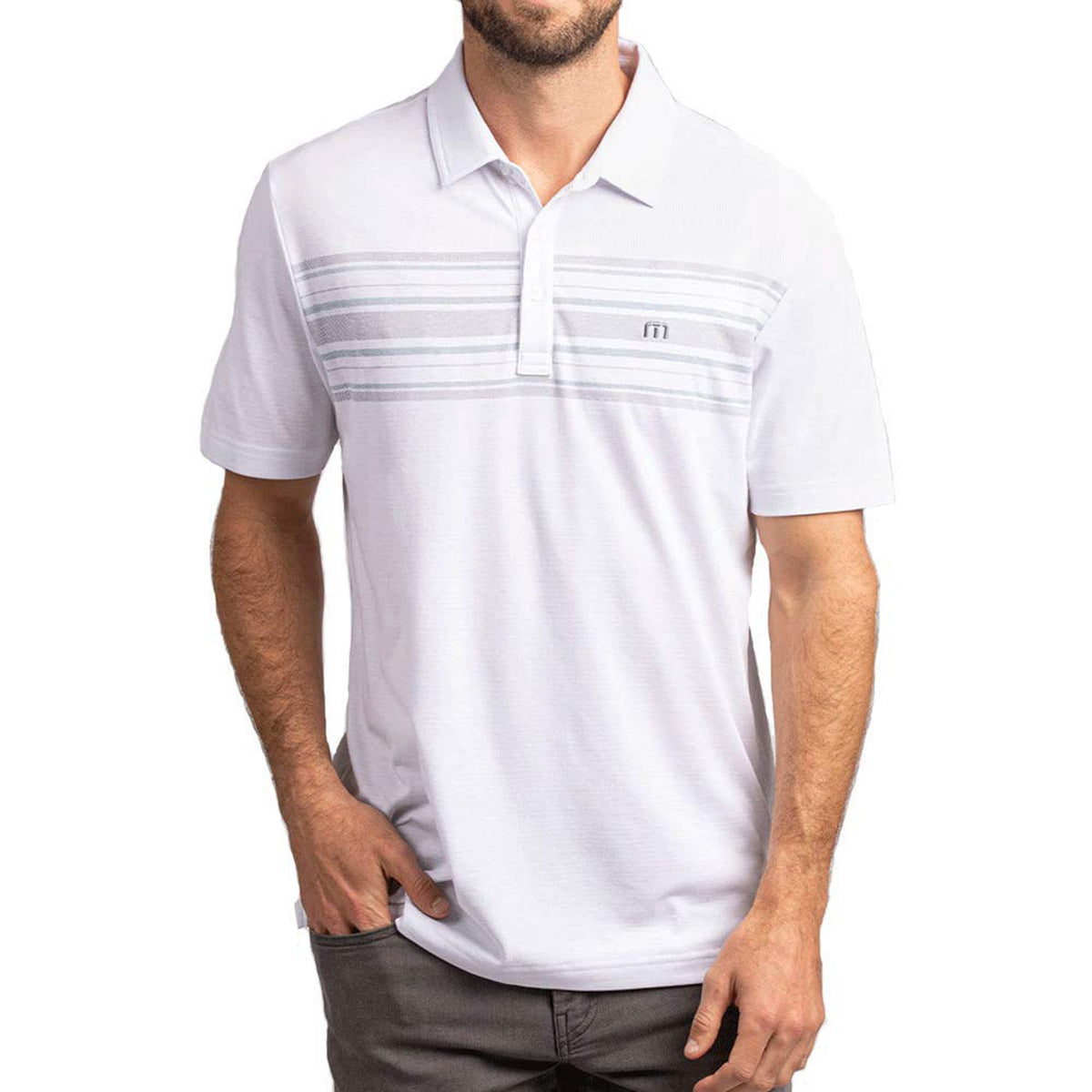 TravisMathew by The Pool White SM-Golf Tech