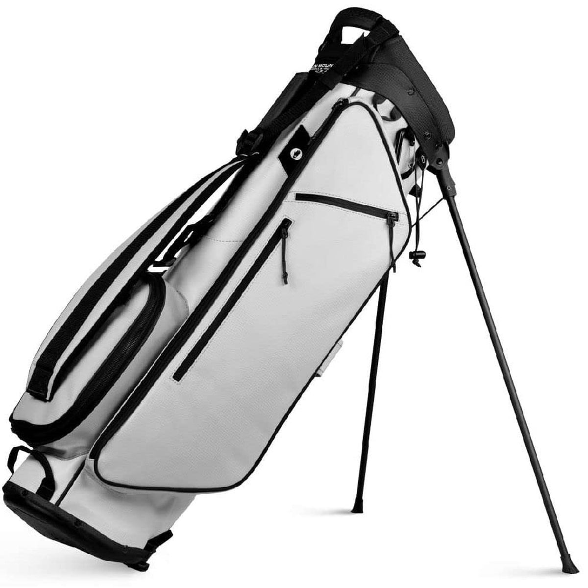 Sun Mountain 2022 Men's Metro Stand Bag (White-Black)-Golf Tech