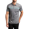TravisMathew Respite Heather Grey Pinstripe SM-Golf Tech