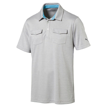 PUMA Golf 2017 Men's Tailored Double Pocket Polo-Golf Tech
