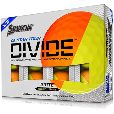 Srixon Q-Star Tour Divide Golf Balls-Golf Tech