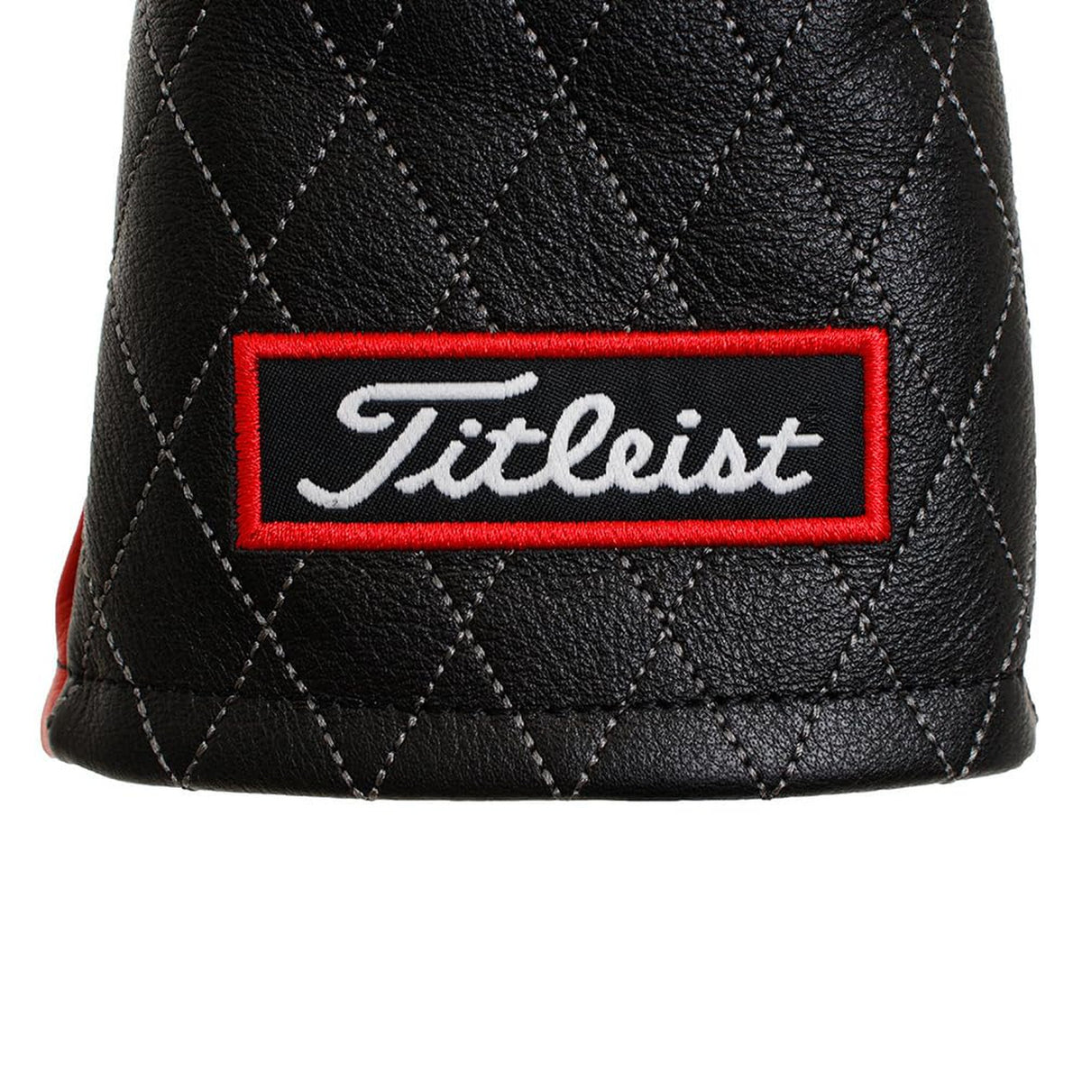Titleist Jet Black Leather Fairway Golf Club Headcover-Golf Tech