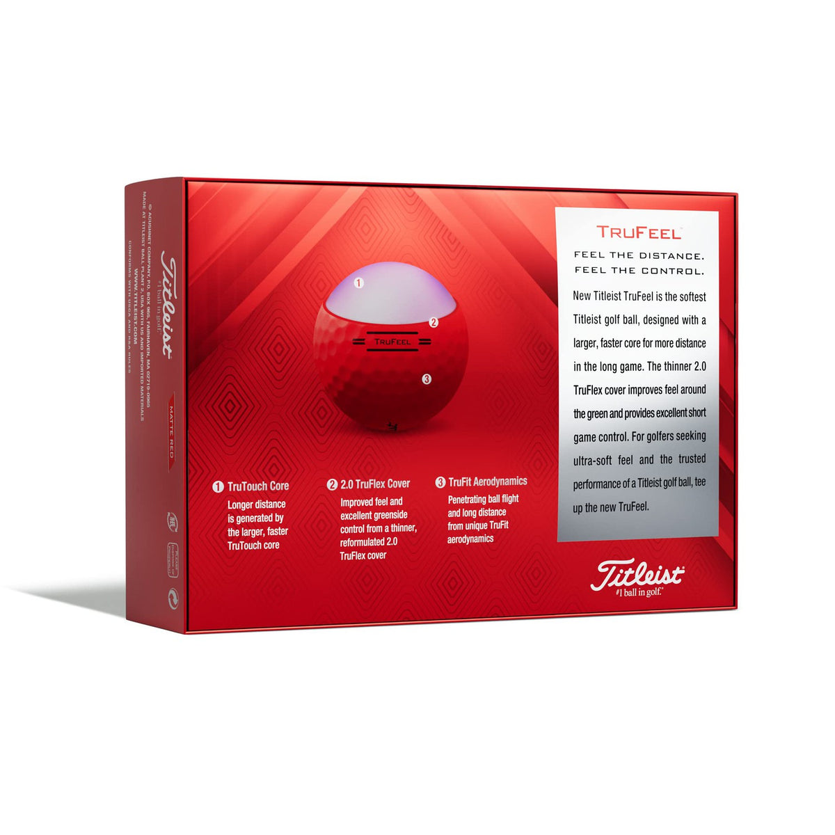 Titleist TruFeel Golf Balls (One Dozen)-Golf Tech