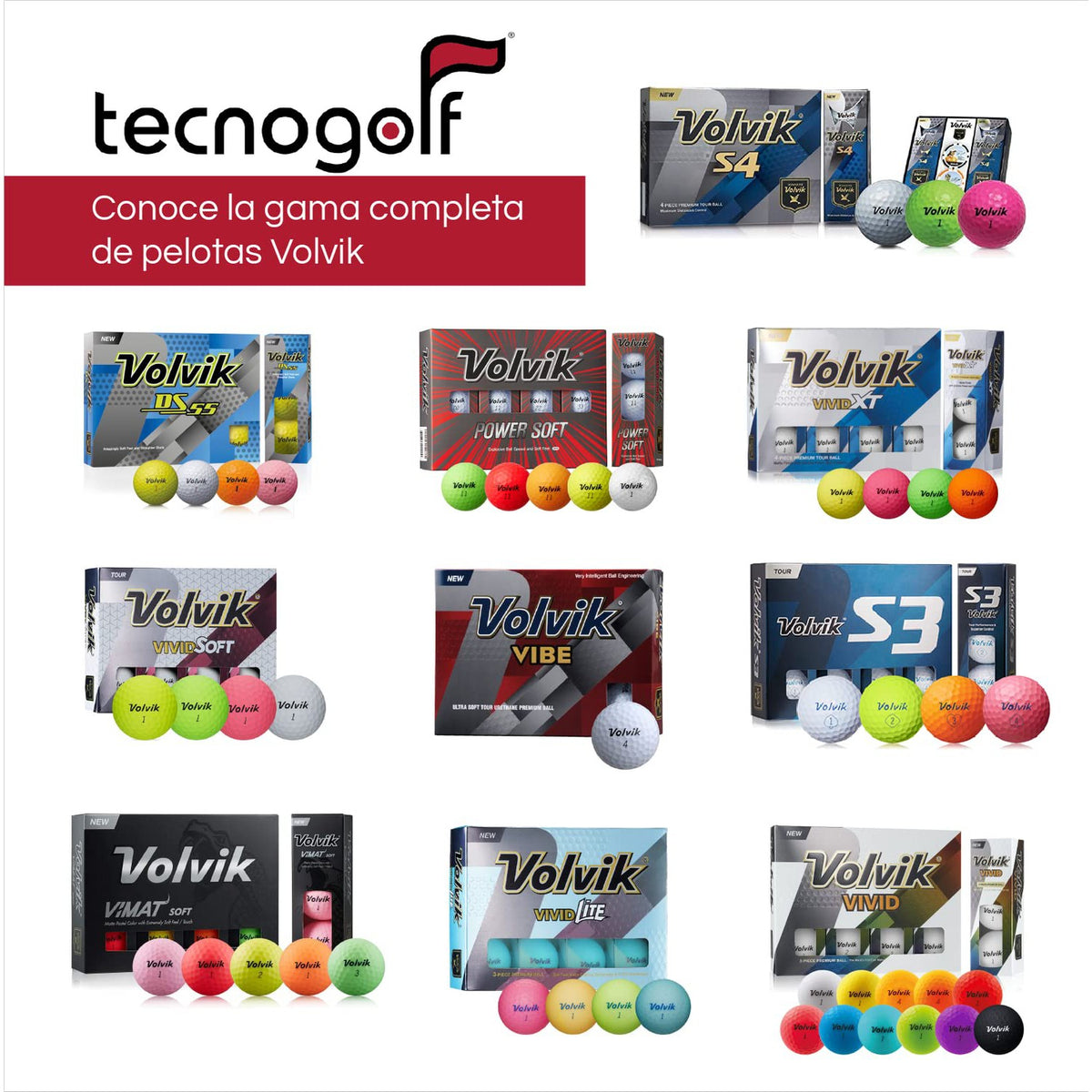 Volvik Vibe Pink Golf Balls-Golf Tech