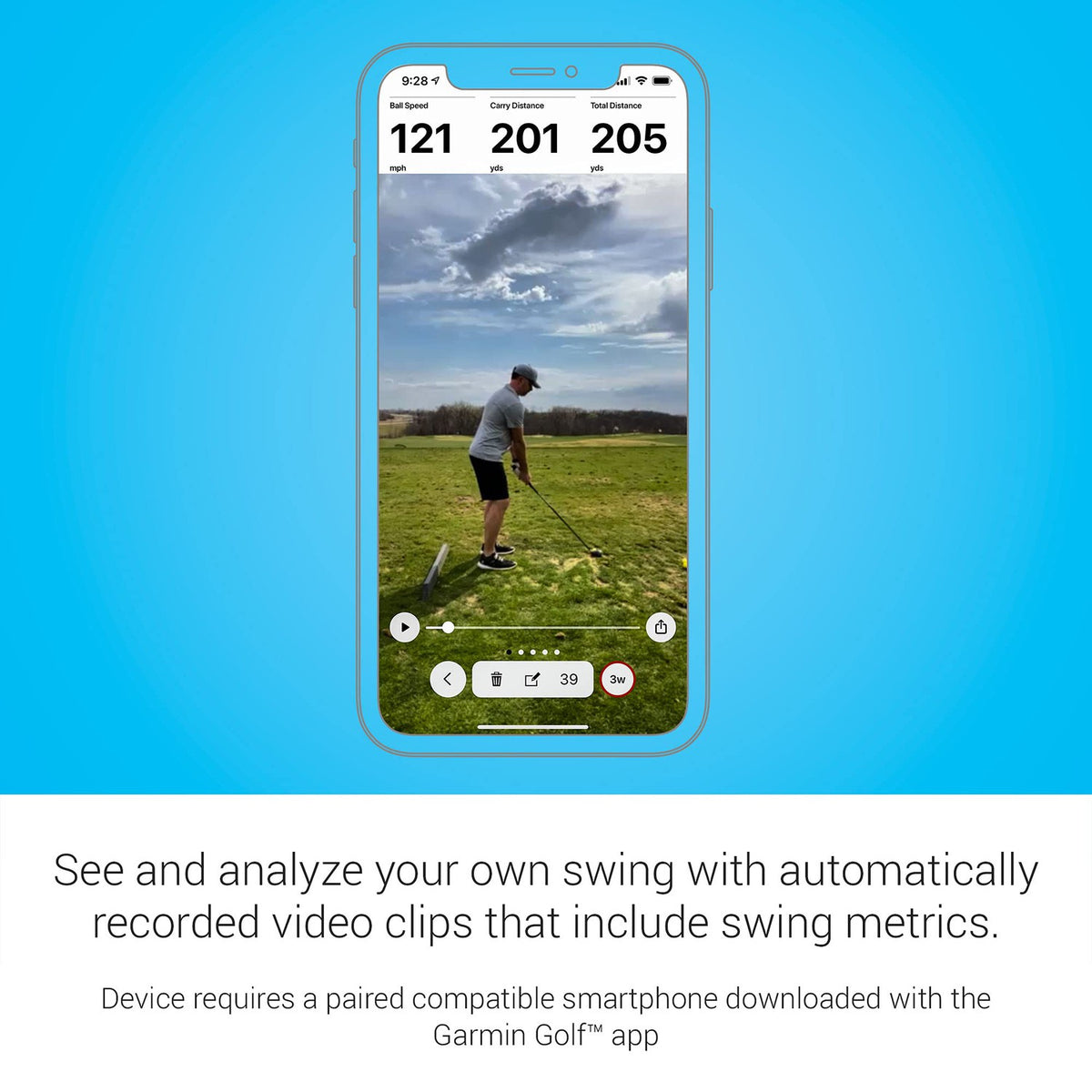 Garmin Approach R10, Portable Golf Launch Monitor, Take Your Game Home, Indoors or to The Driving Range, Up to 10 Hours Battery Life-Golf Tech