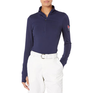 PUMA GOLF Womens 2017 Women's Volition 1/4 Zip Popover-Golf Tech