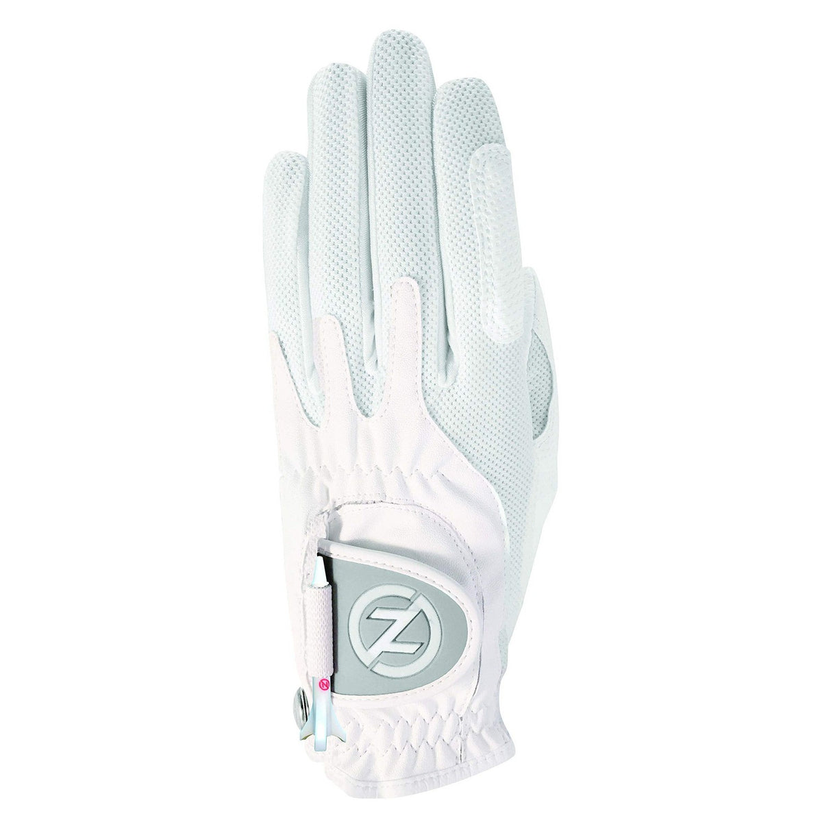 Zero Friction Ladies Compression-Fit Synthetic Golf Gloves, Universal Fit One Size-Golf Tech