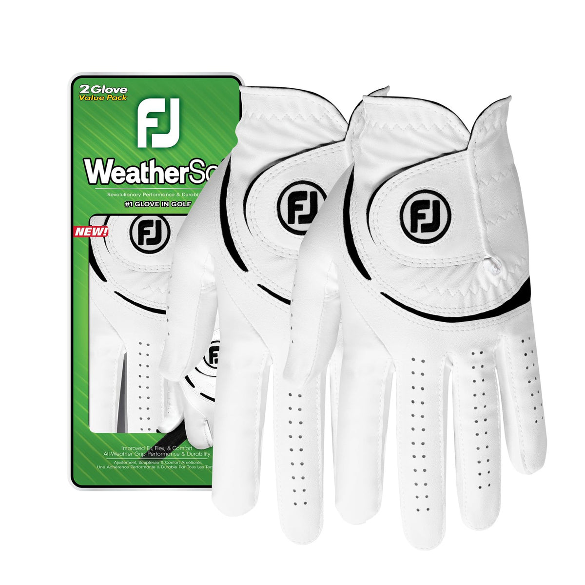 FootJoy Women's WeatherSof Golf Glove-Golf Tech