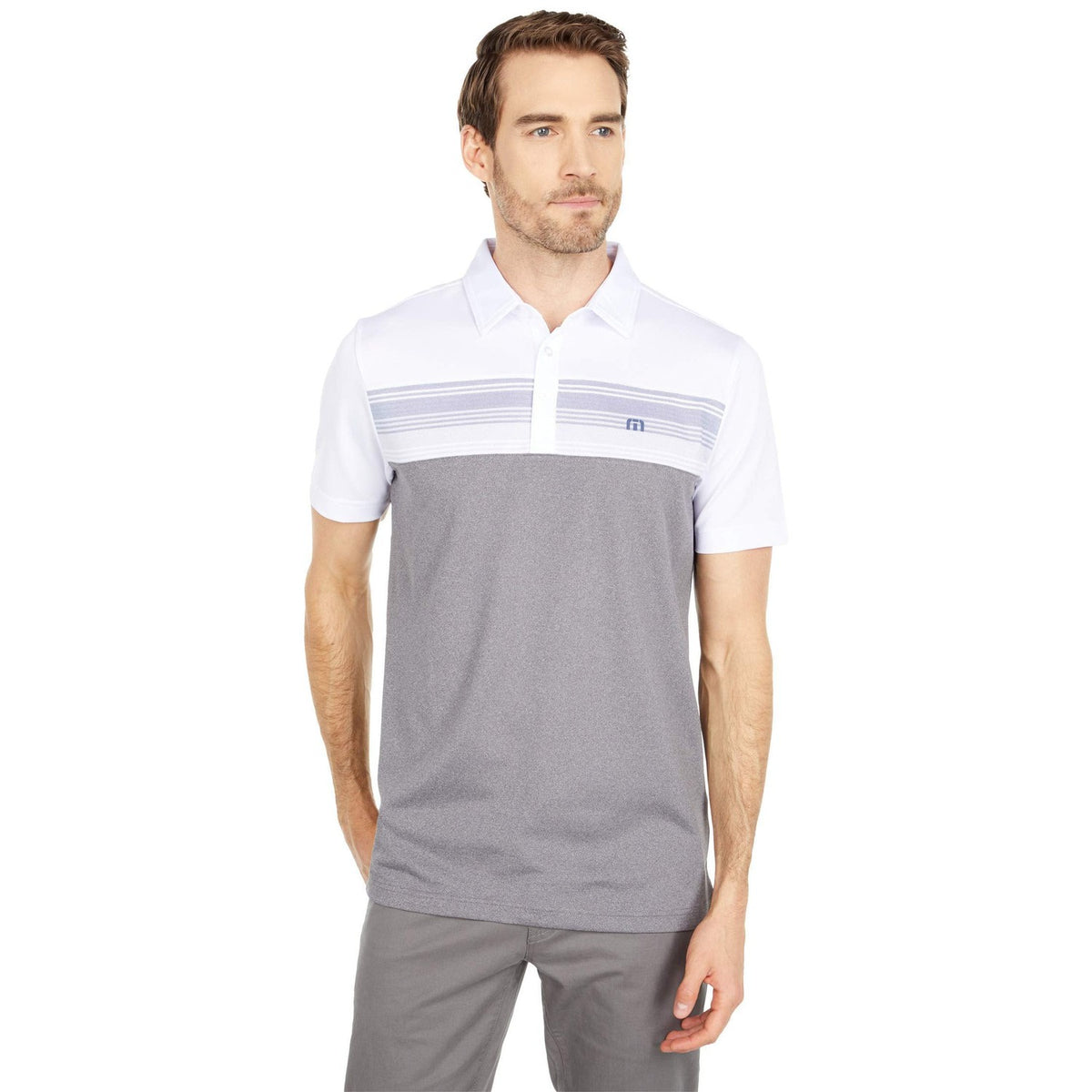 TravisMathew Honokalani White SM-Golf Tech