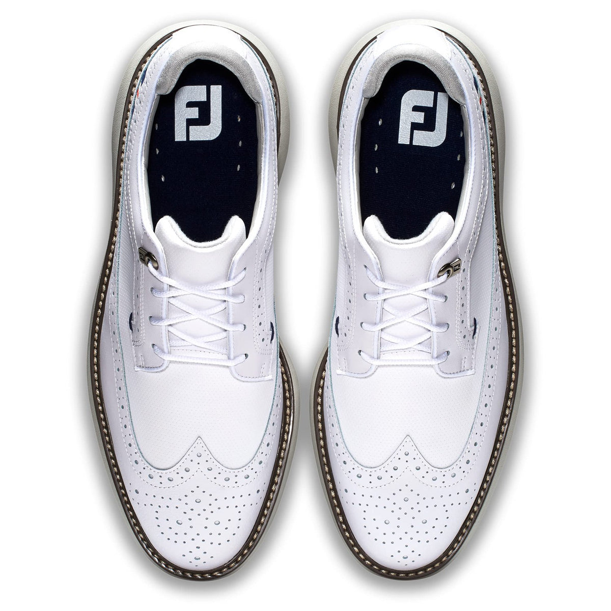 FootJoy Men's Traditions-Wing Tip Golf Shoe-Golf Tech