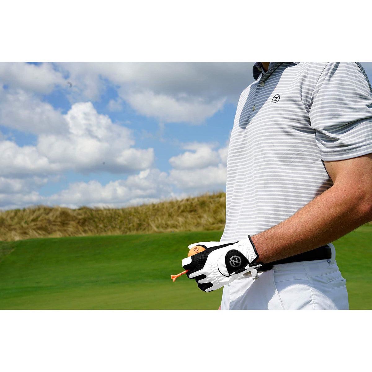 Zero Friction Men's Compression-Fit Synthetic Golf Glove, Universal Fit One Size-Golf Tech