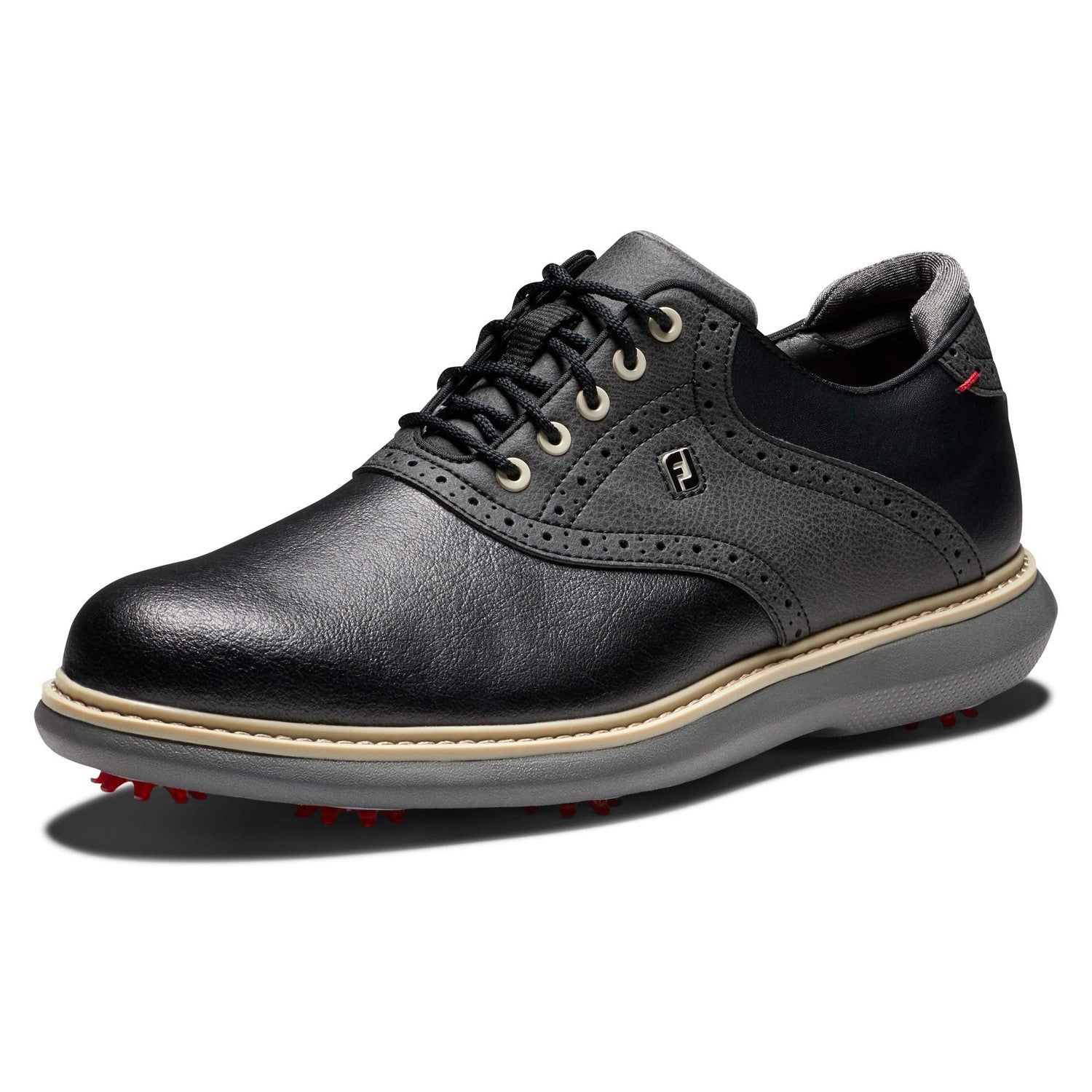 FootJoy Traditions スパイク 8.5 XW（US天然皮革） Traditionally Styled Golf Shoe | FJ Traditions Mens | FootJoy