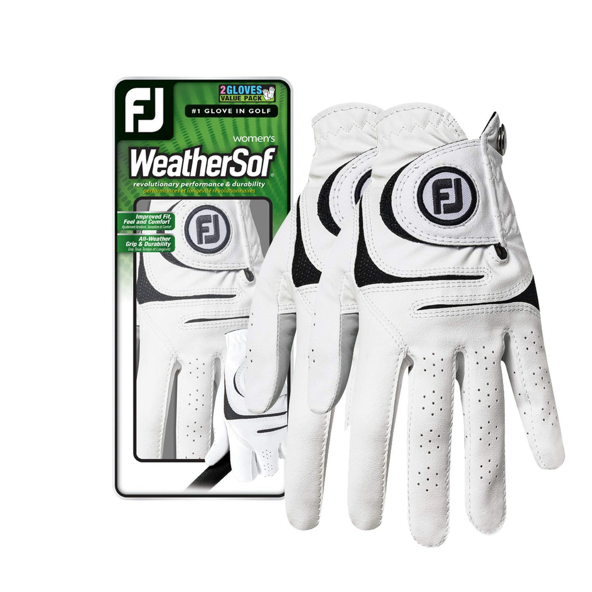 FootJoy Women's WeatherSof Golf Glove-Golf Tech