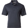 TravisMathew Mens Player Golf Polo (Vintage Indigo/Black/Medium)-Golf Tech