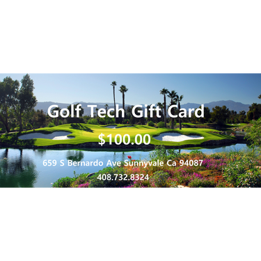 Golf Tech Gift Card-Golf Tech