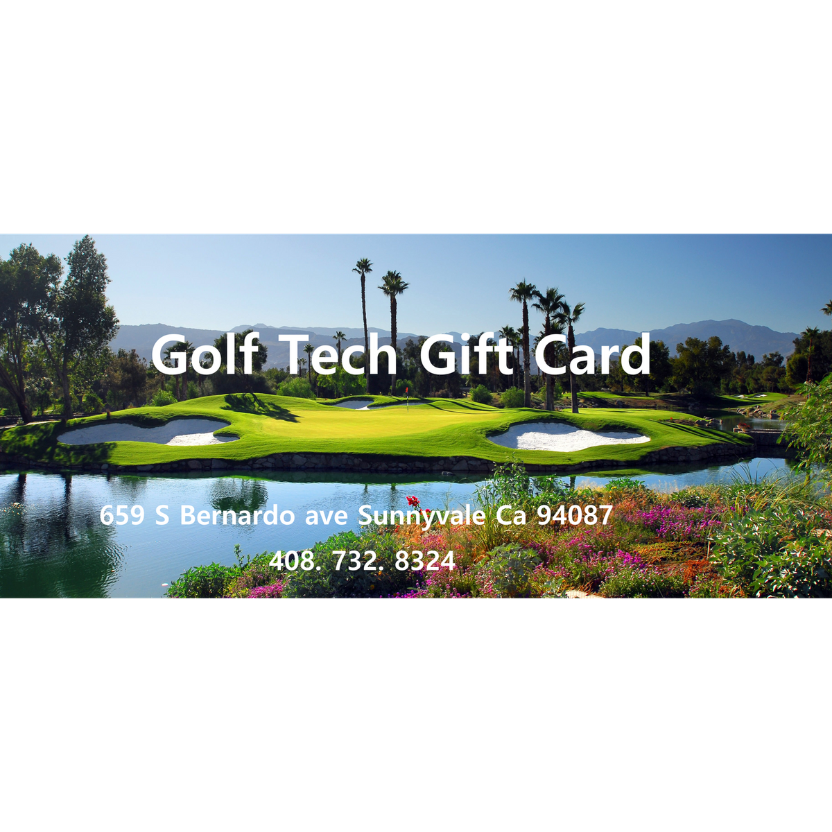 Golf Tech Gift Card-Golf Tech