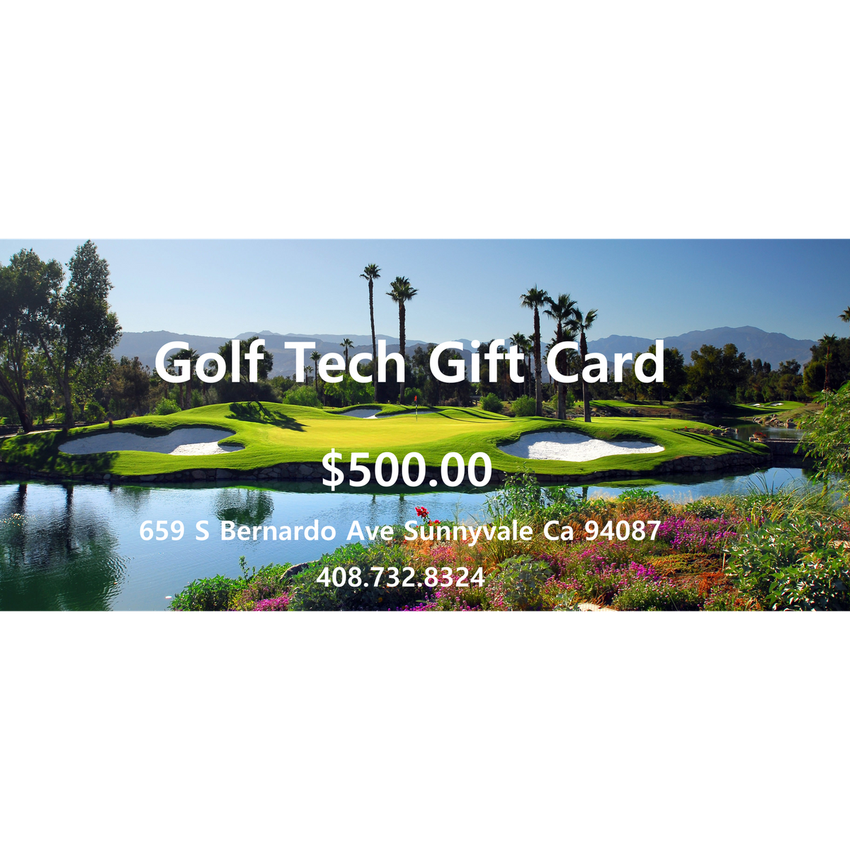 Golf Tech Gift Card-Golf Tech