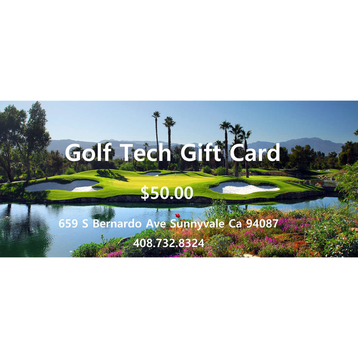 Golf Tech Gift Card-Golf Tech