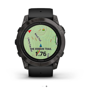 Garmin Epix Pro (Gen 2) – Sapphire Edition | 51 mm (Carbon Gray DLC Titanium with Black Band)