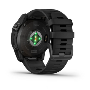 Garmin Epix Pro (Gen 2) – Sapphire Edition | 51 mm (Carbon Gray DLC Titanium with Black Band)