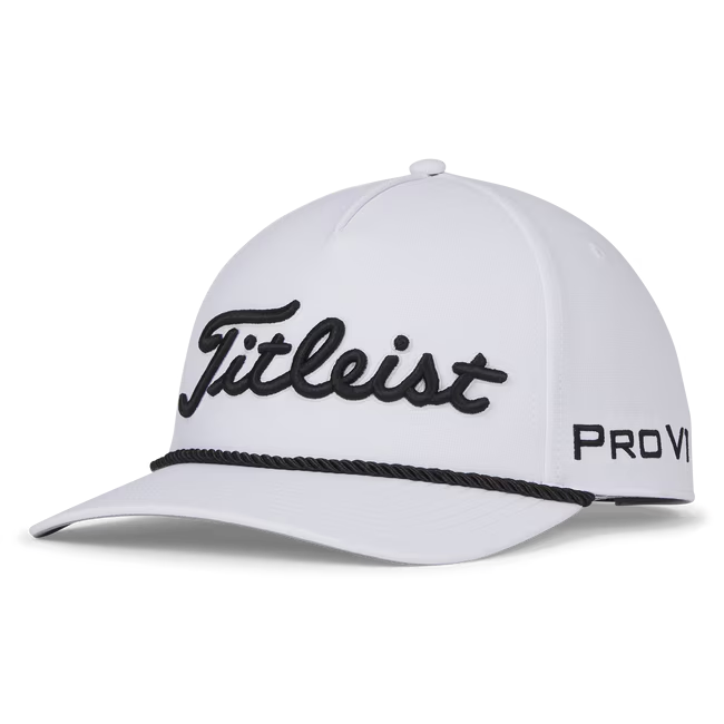 Titleist Tour Rope White / Black