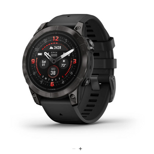 Garmin Epix Pro (Gen 2) – Sapphire Edition | 47 mm (Carbon Gray DLC Titanium with Black Band)