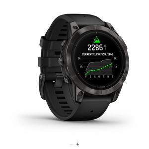 Garmin Epix Pro (Gen 2) – Sapphire Edition | 47 mm (Carbon Gray DLC Titanium with Black Band)