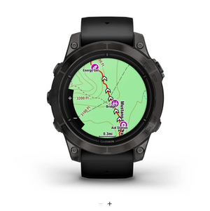 Garmin Epix Pro (Gen 2) – Sapphire Edition | 47 mm (Carbon Gray DLC Titanium with Black Band)