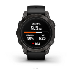 Garmin Epix Pro (Gen 2) – Sapphire Edition | 47 mm (Carbon Gray DLC Titanium with Black Band)
