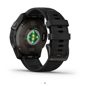 Garmin Epix Pro (Gen 2) – Sapphire Edition | 47 mm (Carbon Gray DLC Titanium with Black Band)