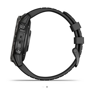 Garmin Epix Pro (Gen 2) – Sapphire Edition | 47 mm (Carbon Gray DLC Titanium with Black Band)