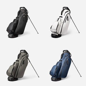 Vessel Player V Pro Golf Stand Bag 7 Way in Black, White, Grey, & Navy