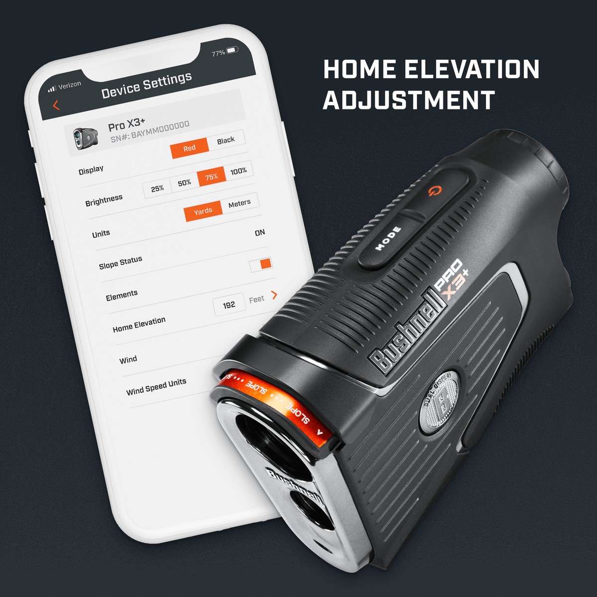 New Bushnell Pro X3+ Golf Laser Rangefinder