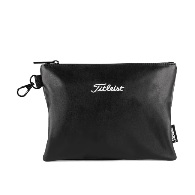Titleist Zippered Pouch Black
