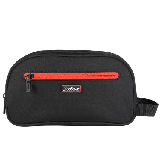 Titleist Players Dopp Kit Black / Red $50