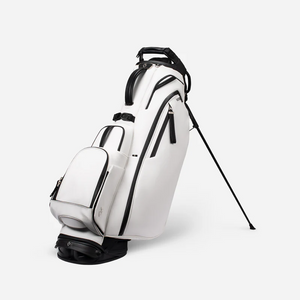 Vessel Player V Pro Golf Stand Bag 7 Way in Black, White, Grey, & Navy