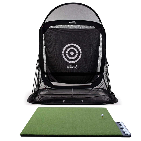 Spornia Dura-Pro Perfect ReACTION Golf Mat Bundle